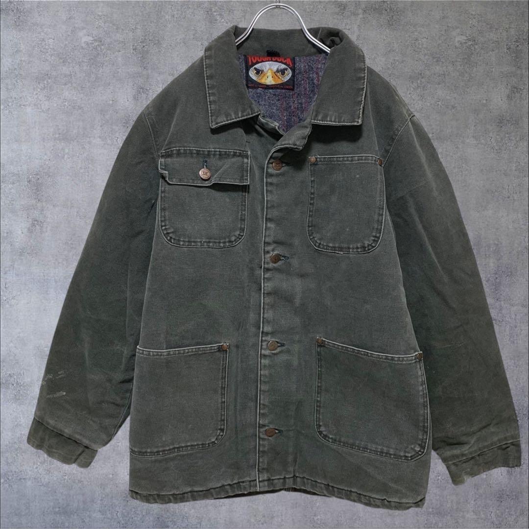 【w868】90s TOUGH DUCK ミシガンチョアコート ダック地 希少