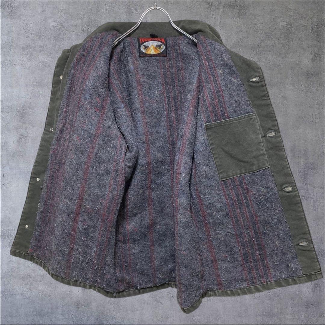 【w868】90s TOUGH DUCK ミシガンチョアコート ダック地 希少