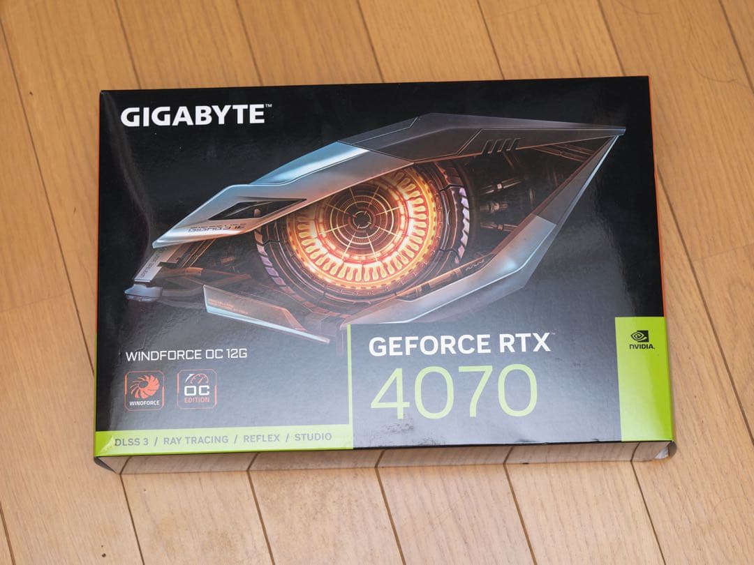 グラフィックボード・グラボ・ビデオカード GIGABYTE GEFORCE RTX 4070 12GB