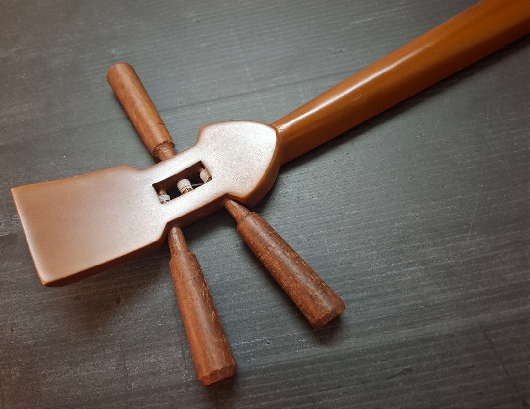 な*べ様 ASOVIVA(アソビバ)ナチュラルウッド三線ＭＩＮＩ★沖縄/インテリ