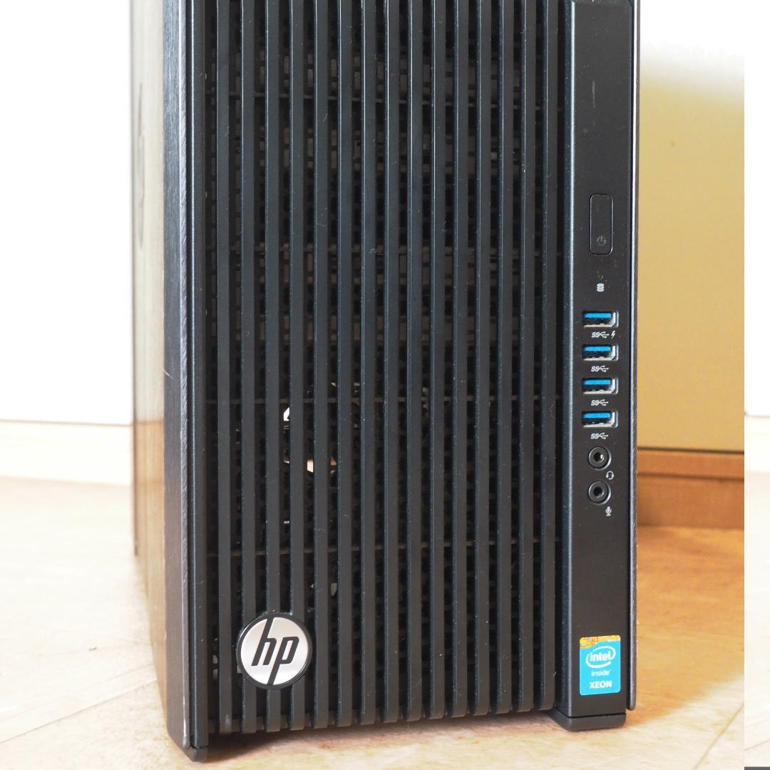 HP Z640 デュアルCPU/メモリ/HDD/GPUなし 電源赤点滅 ジャンク