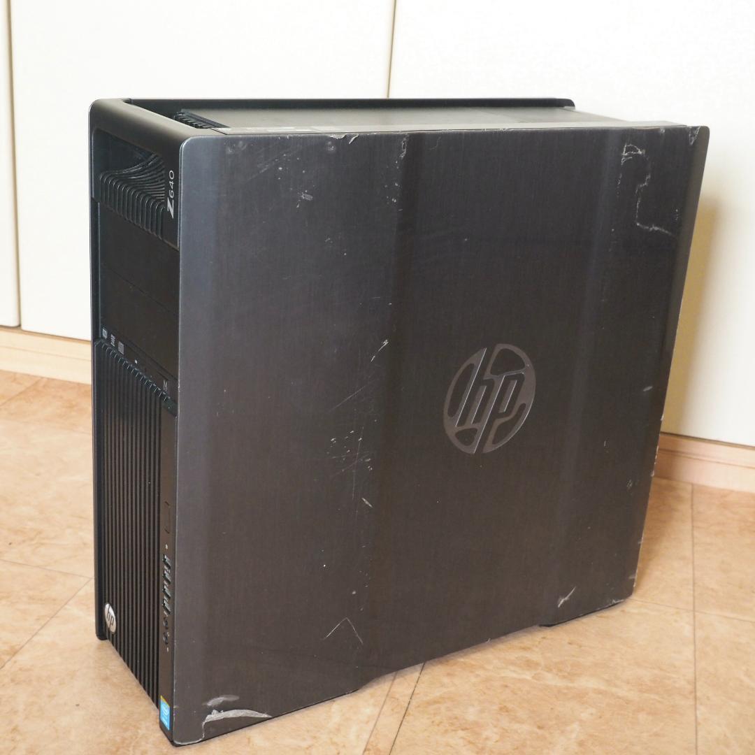 HP Z640 デュアルCPU/メモリ/HDD/GPUなし 電源赤点滅 ジャンク