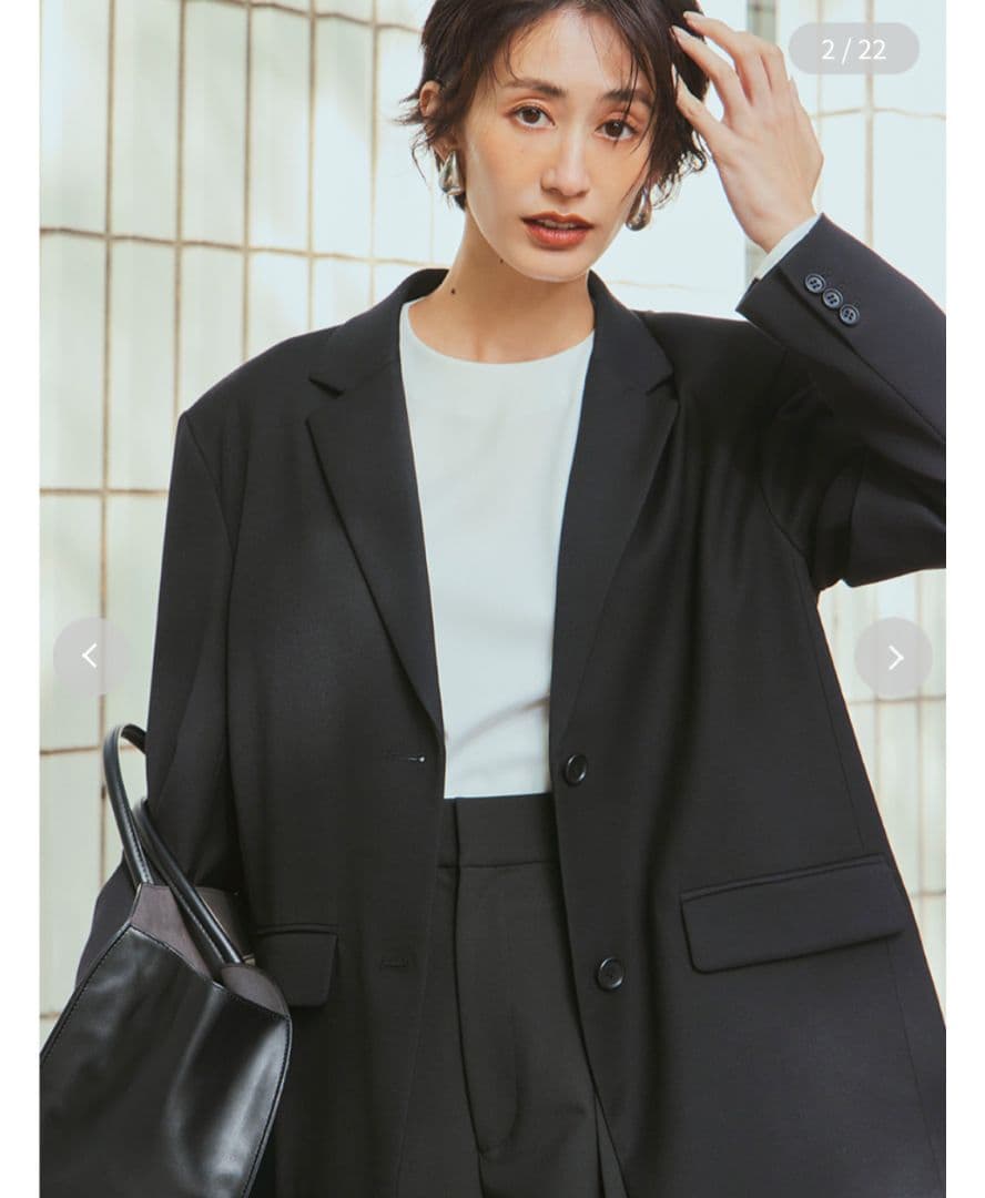 【新品タグ付き】ミラオーウェン　オーバーサイズジャケット