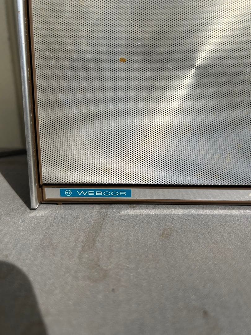 WEBCOR ラジオ　AM/FM アンティーク中古品
