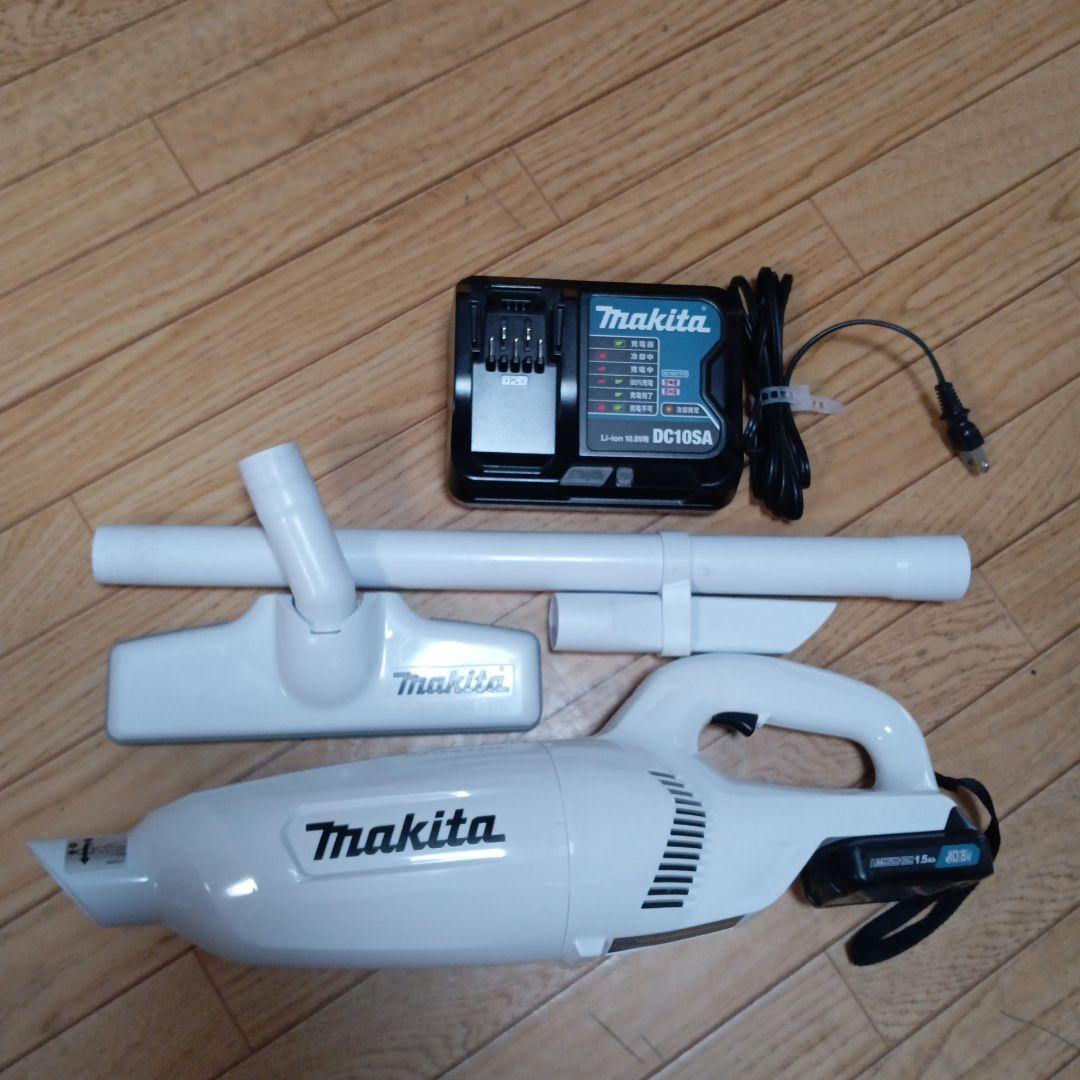 マキタ10.8V充電式クリーナーCL106FD 純正バッテリー、充電器付