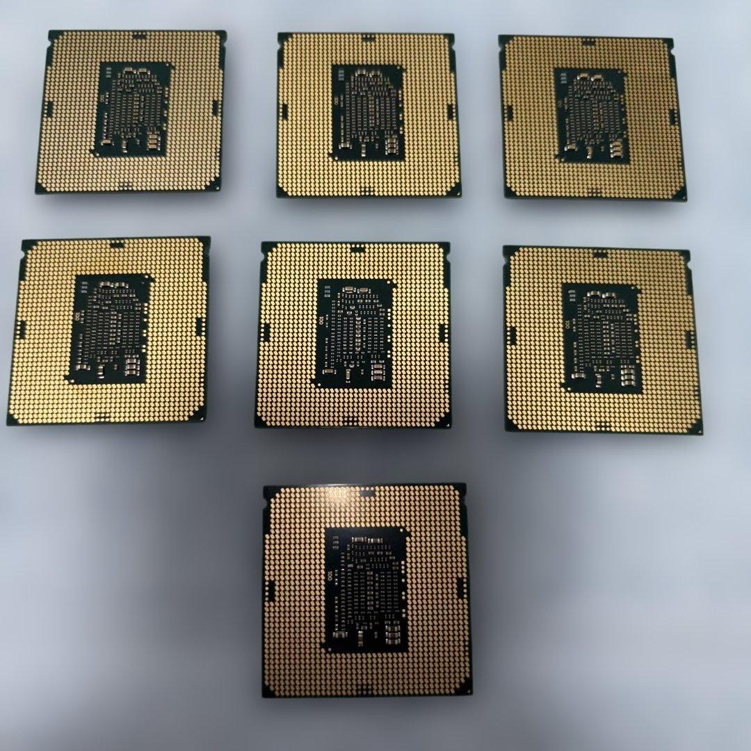 Intel Core i7-6700K CPU 7個セット(中古)