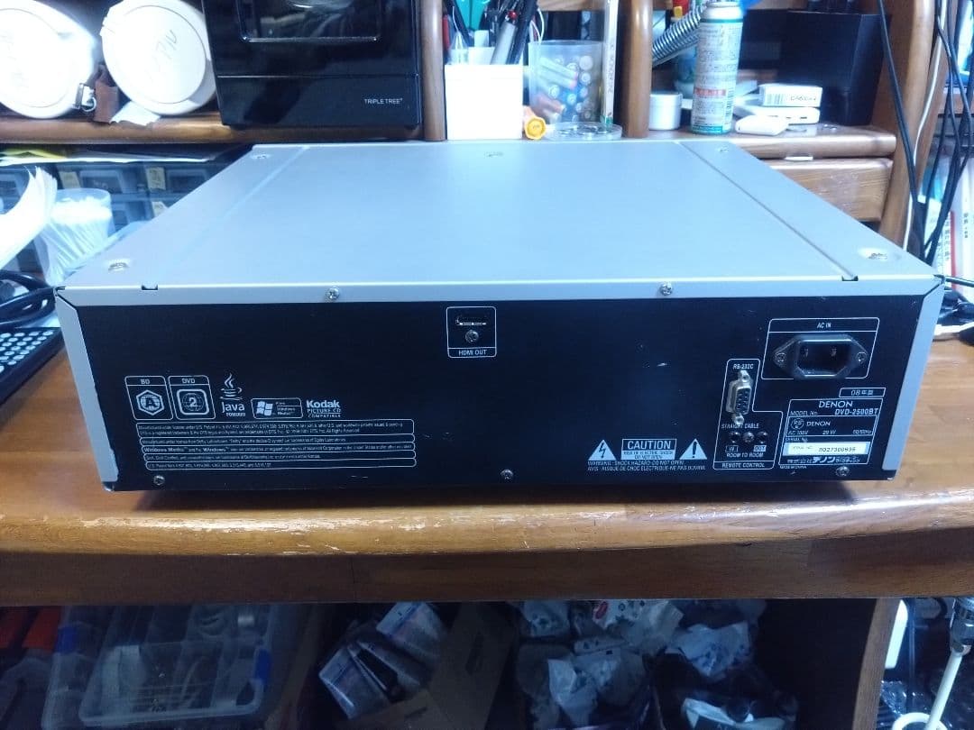 【動作確認済】DENON DVD-2500BT Blu-rayトランスポーター