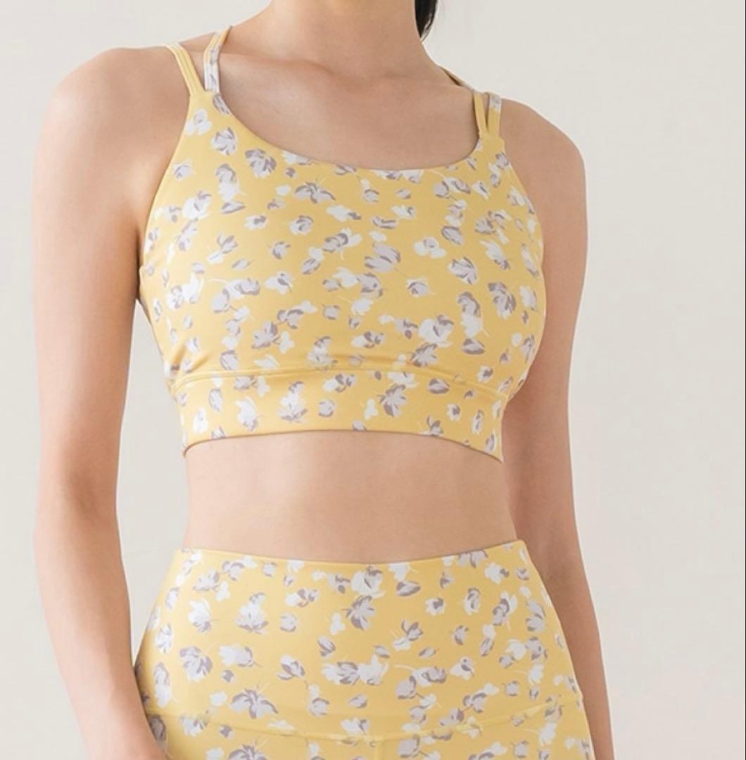 Mサイズ【新品未開封♡】SUKALA フラワープリントセパレートタンクトップ