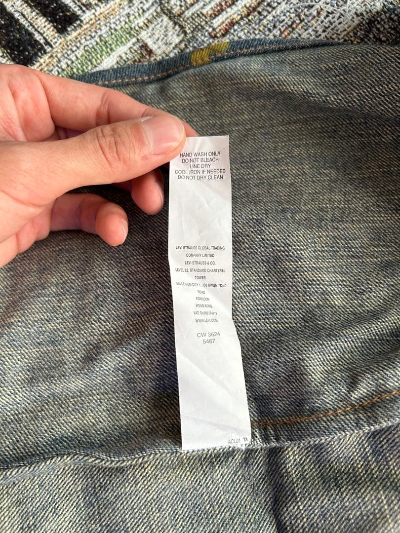 DENIM TEARS x LEVI'S ドゥーラグ