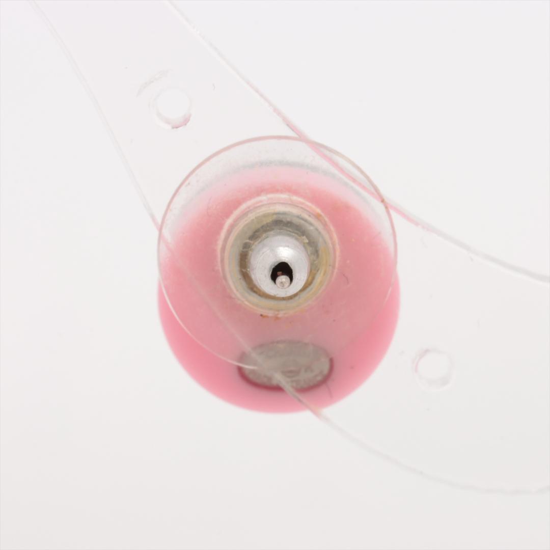 シャネル ピアス 【CHANEL】 クリアー ココマーク 16K ピンク