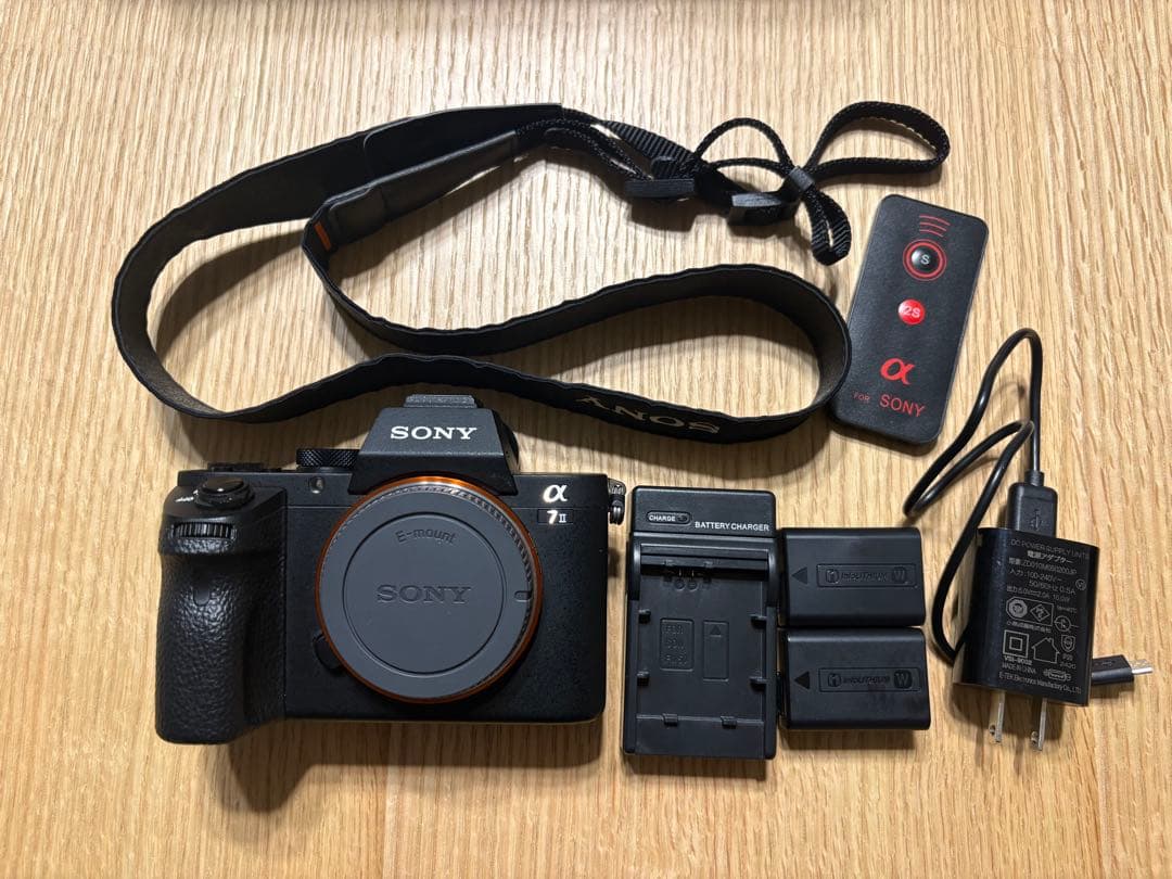 【シャッター回数9604回】SONY α7 II ミラーレス一眼カメラ 本体
