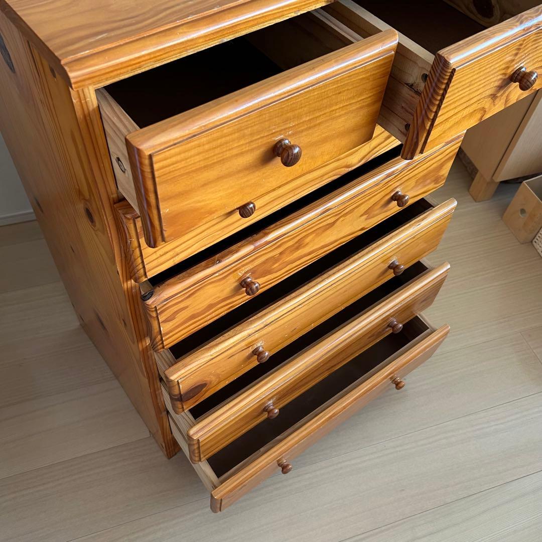 【送料込み】チェスト 天然無垢材（日本製）