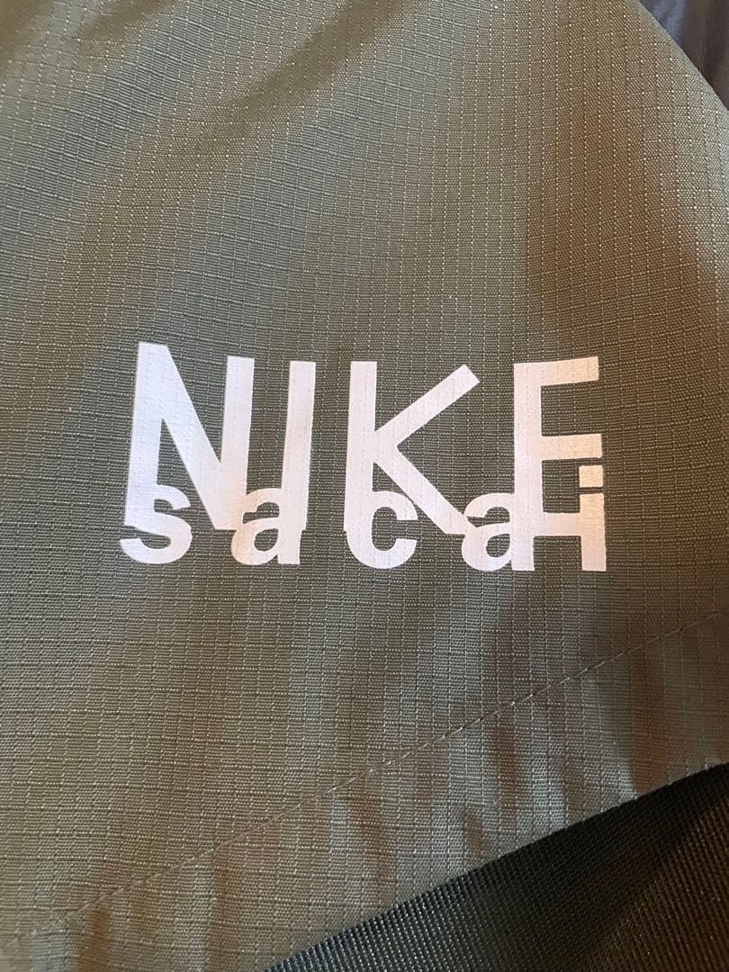 NIKE sacai モッズコート L オリーブグリーン