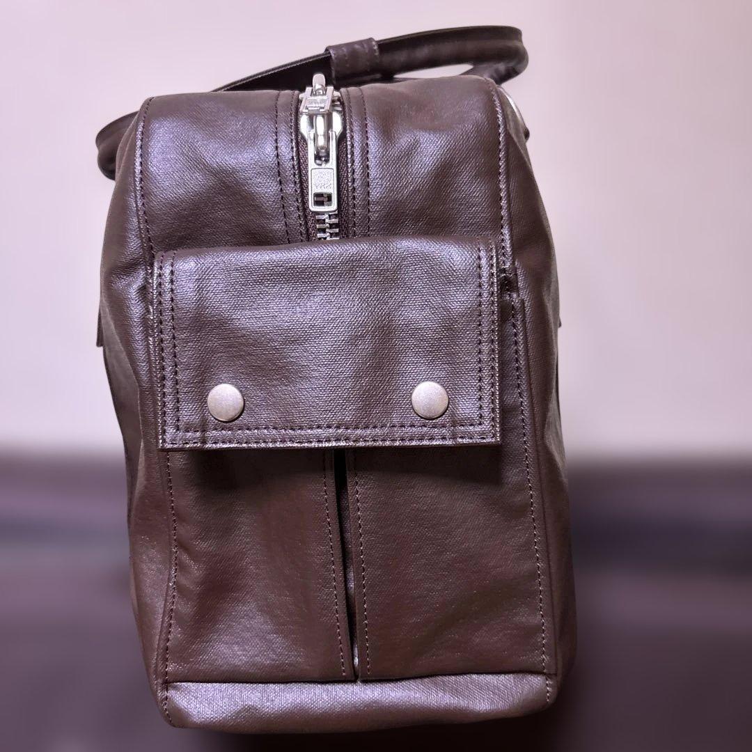 PORTER フリースタイル ボストンバッグ ブラウン