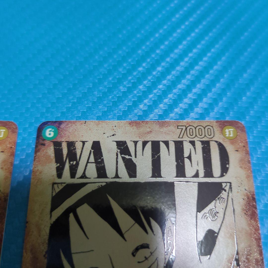 ONEPIECEカード　ルフィ　SP　手配書　受け継がれる意志