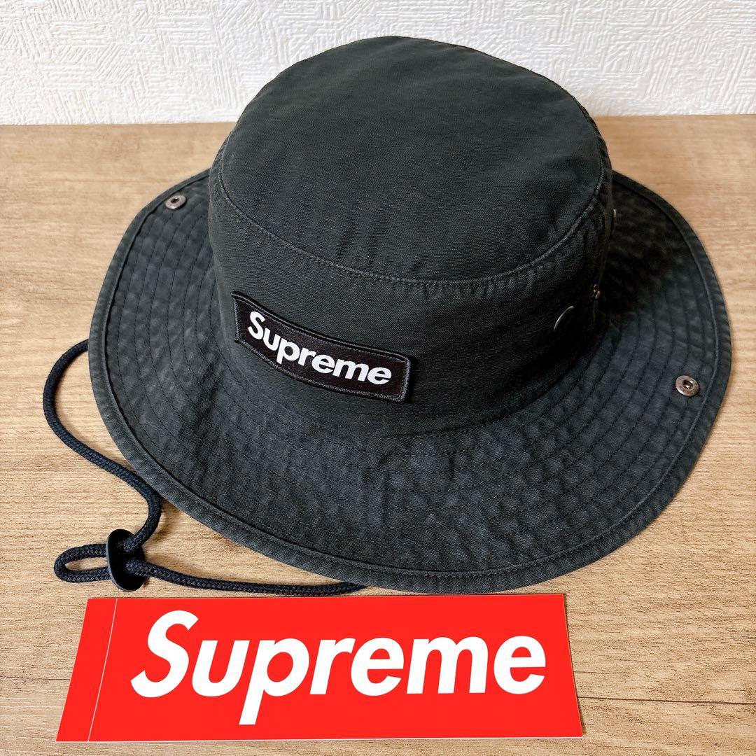 正規品　Supreme Military Boonie ブーニー　ブラック　黒