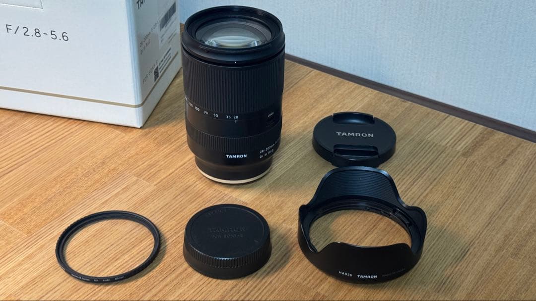タムロン28-200mm F/2.8-5.6 Di III RXD eマウント
