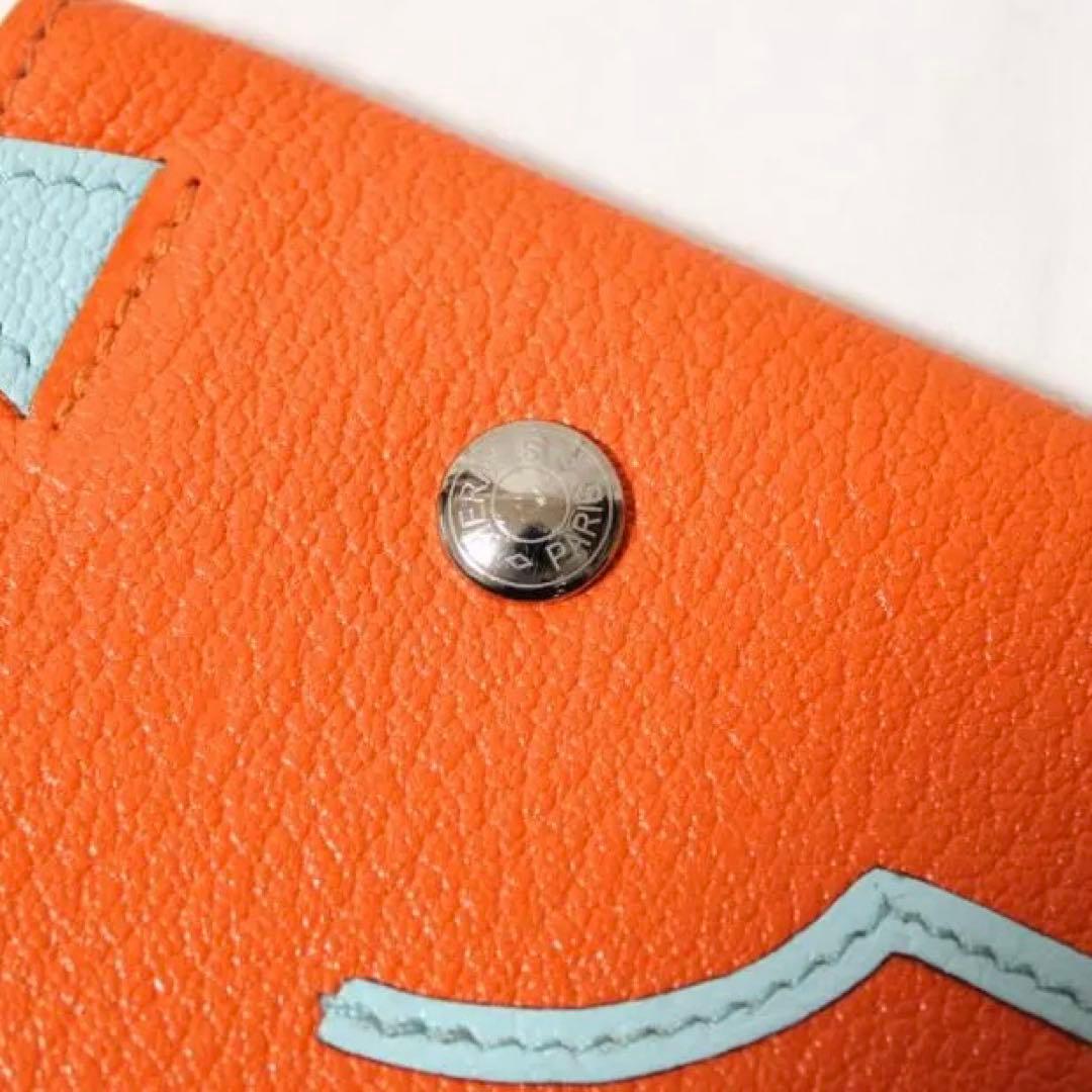 ✨エルメス　パドック シェブルミゾル ケース オレンジ B刻印✨