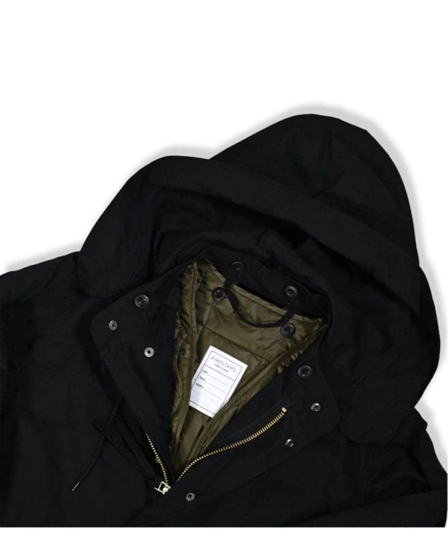 5*8様 MASSTARD M-65 FISHTAIL COAT BLACK 2