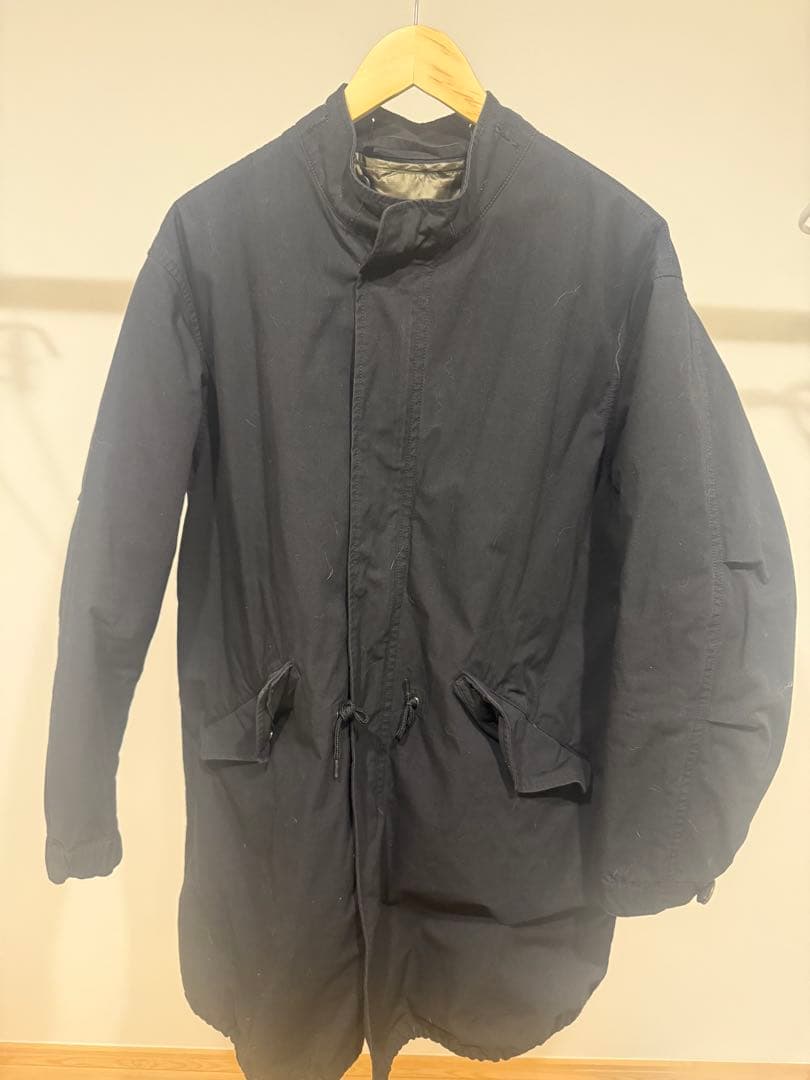 5*8様 MASSTARD M-65 FISHTAIL COAT BLACK 2