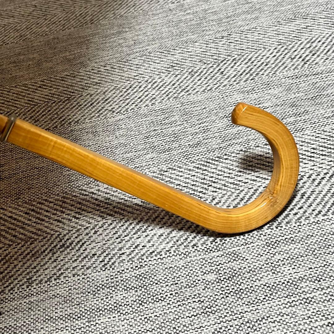 CELINE セリーヌ　トリオンフ　マカダム総柄　フリル　日傘　長傘　ベージュ