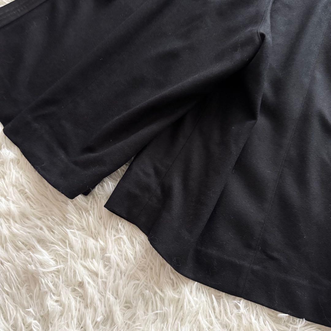 【ワイスリー】ヨウジヤマモト アディダス ハーフパンツ バックジップ S 黒