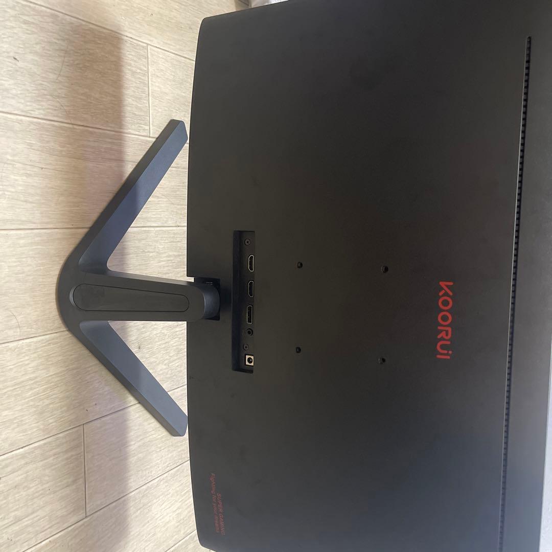 KOORUI 24E4 ジャンク品（通電OK / 映像NG）