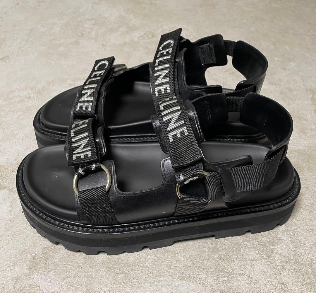 CELINE セリーヌ バルキーサンダル 厚底　サイズ40/27cm