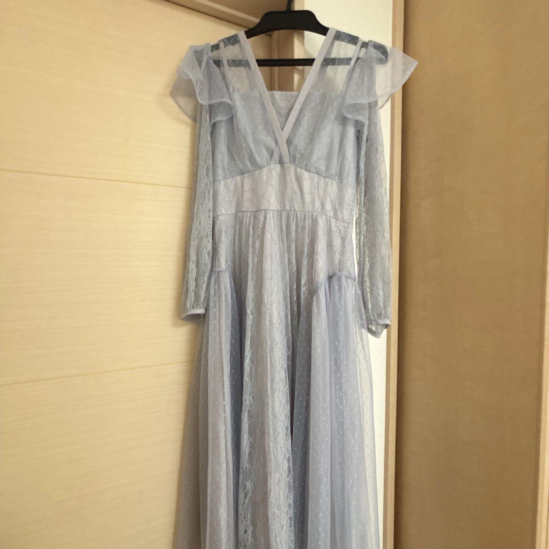 dazzlin MIXレースドレス