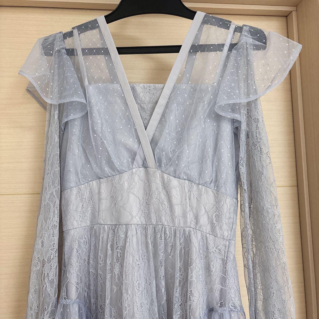 dazzlin MIXレースドレス