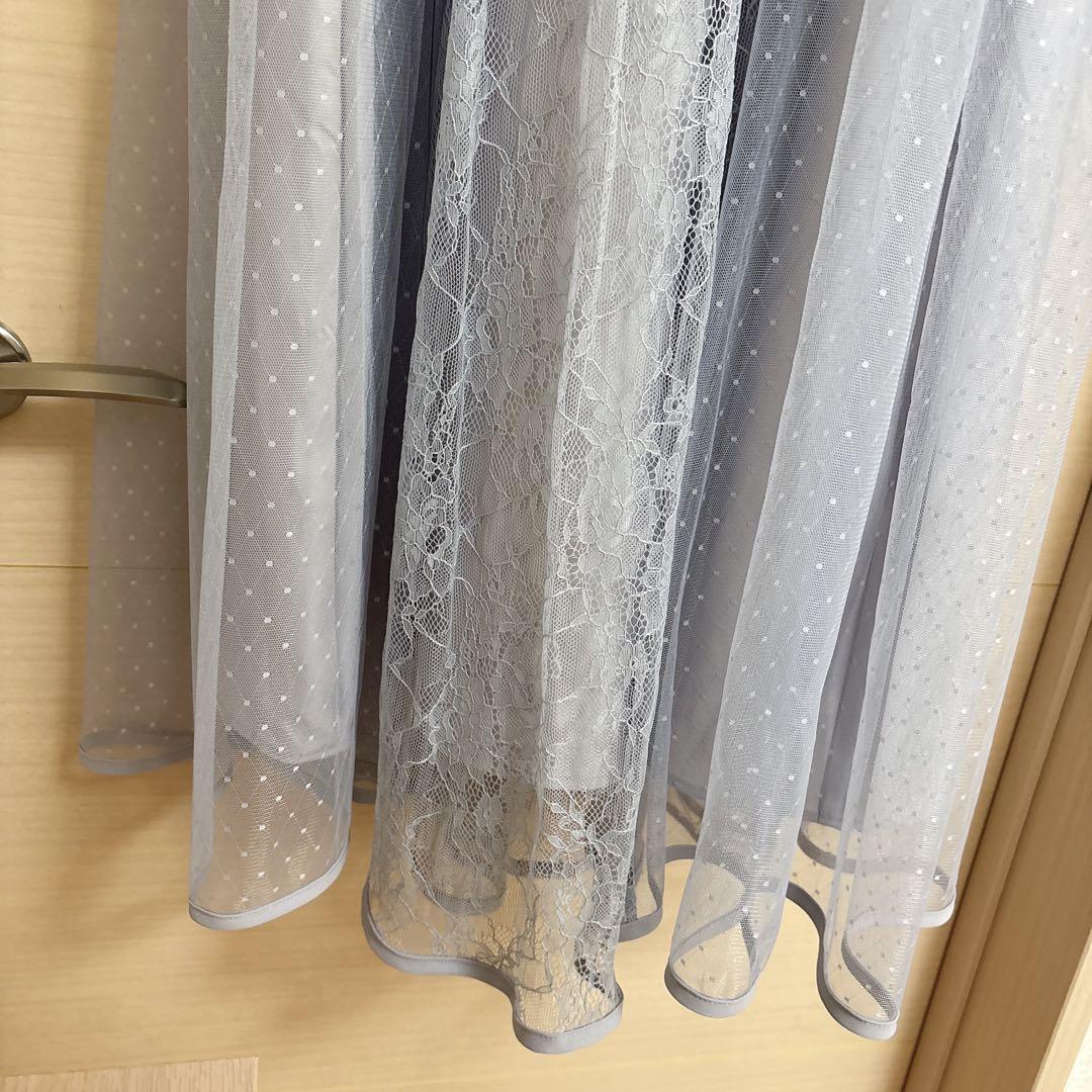 dazzlin MIXレースドレス