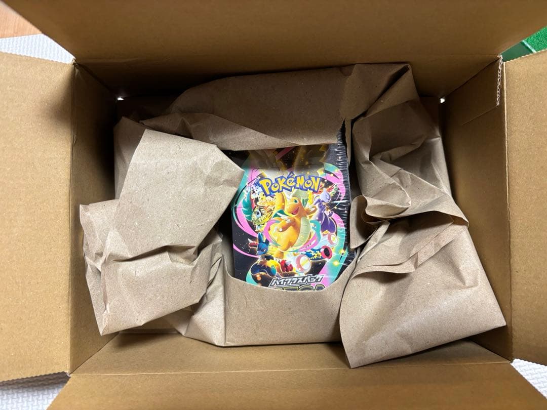 ポケモンセンター産　ハイクラスパック MEGAドリームex BOXシュリンク付