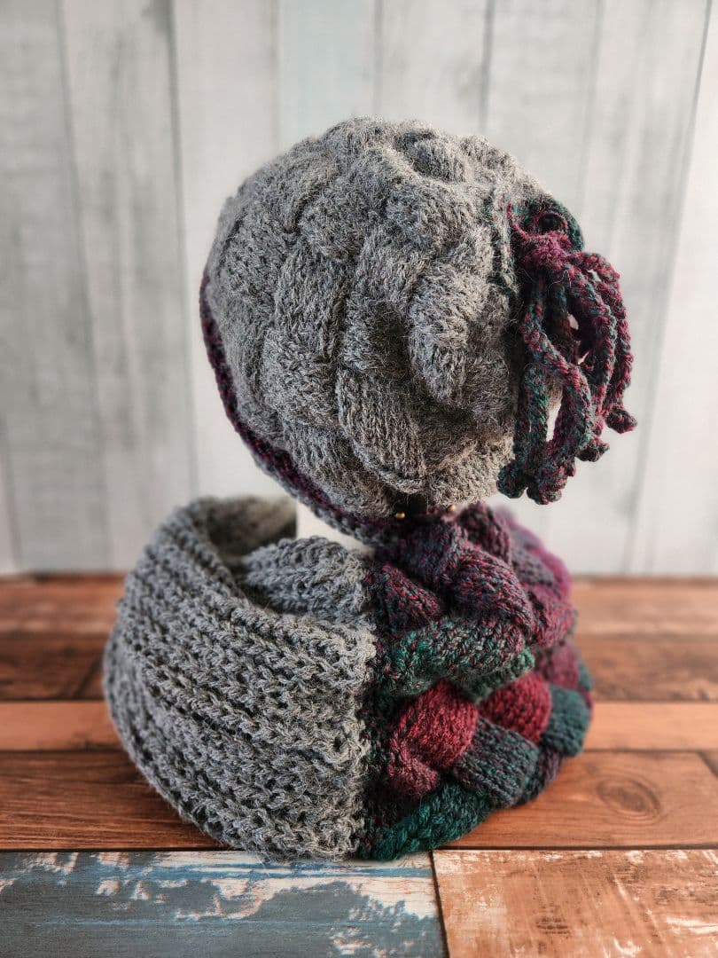 rieeir 様リクエスト　スヌード帽子セット