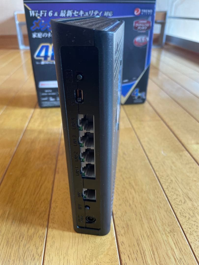 NEC Wi-Fi 6対応 無線ルーター PA-WX5400HP