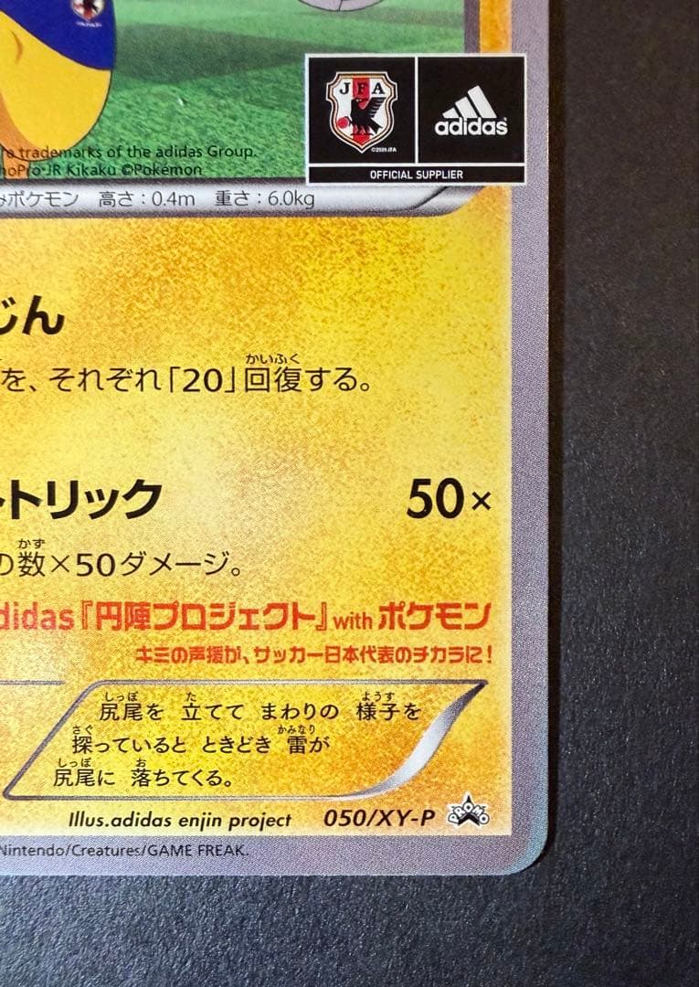 【高騰中！】日本代表のピカチュウ　050/XY-P