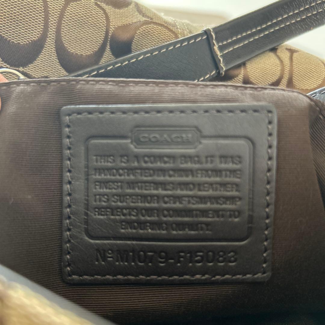 COACH コーチ F15083 シグネチャー　トートバッグ　ソーホー