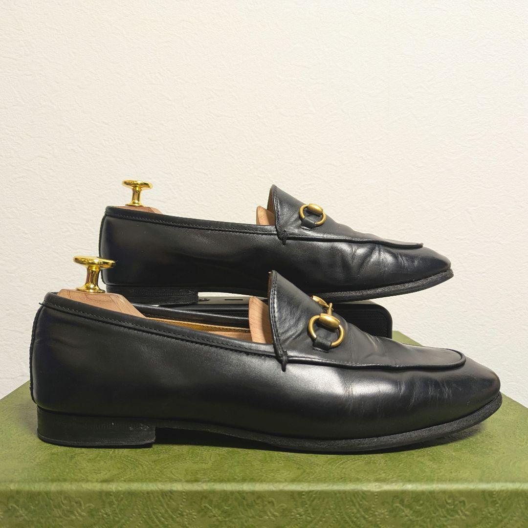 GUCCI　ホースビットローファー　ヨルダーン　黒　36　1/2
