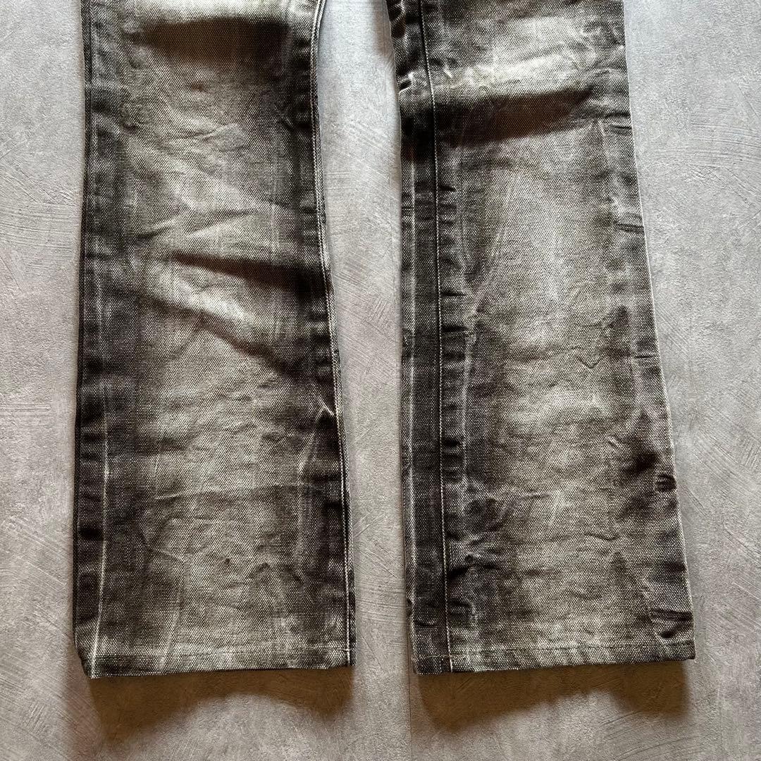 パンツ archive grunge fade damage denim pants