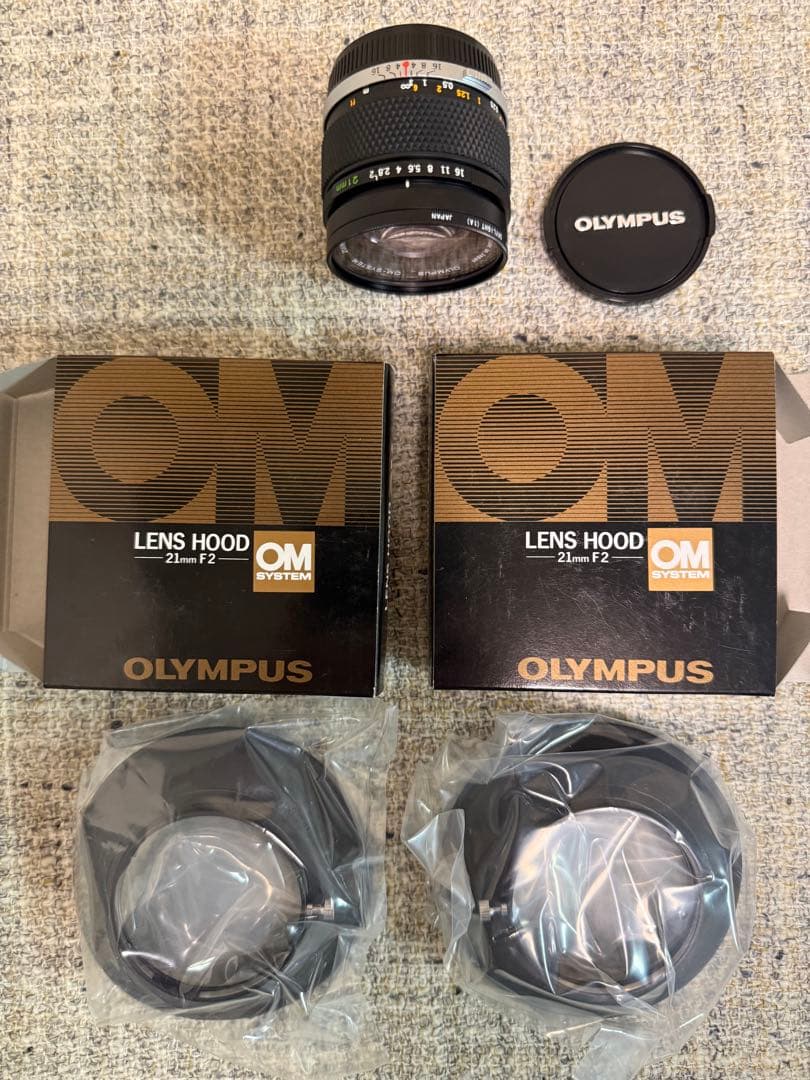OLYMPUS オリンパス ZUIKO AUTO-W 21mm F2 箱入り新品