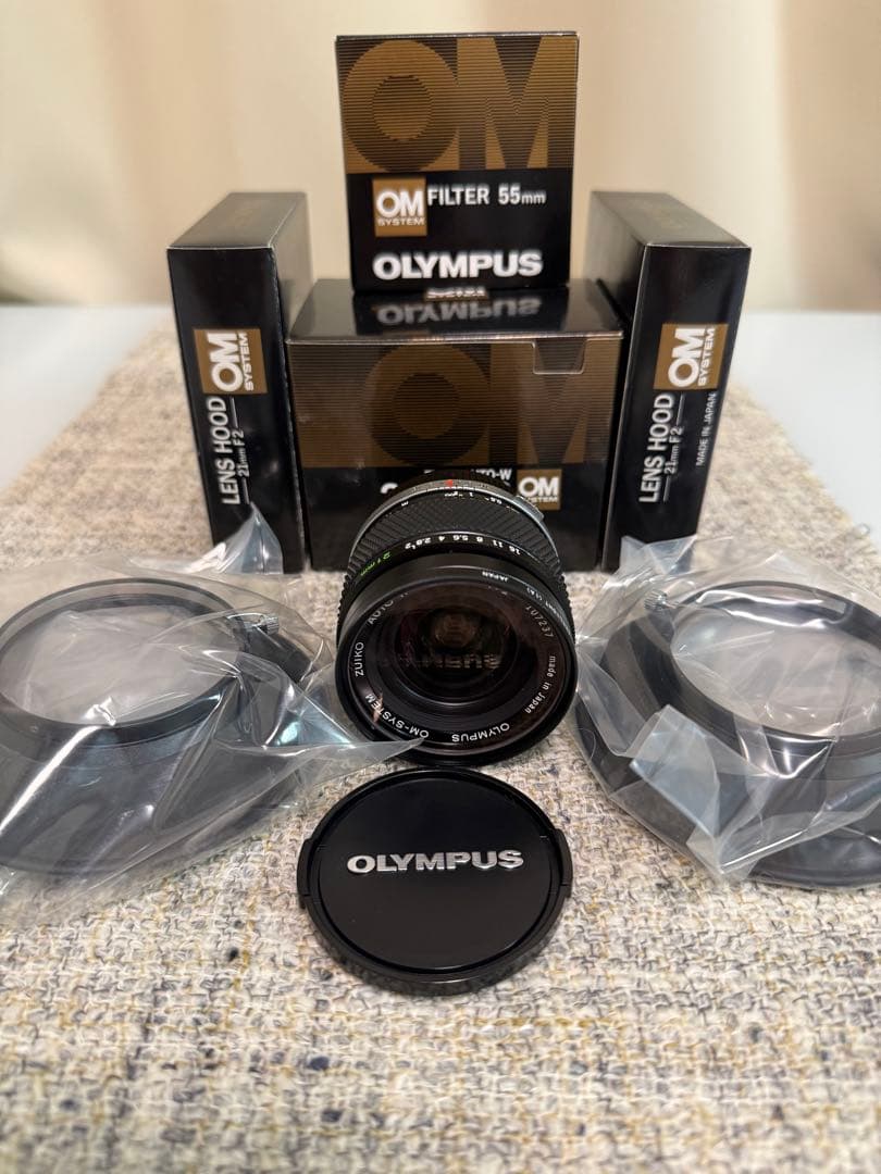 OLYMPUS オリンパス ZUIKO AUTO-W 21mm F2 箱入り新品
