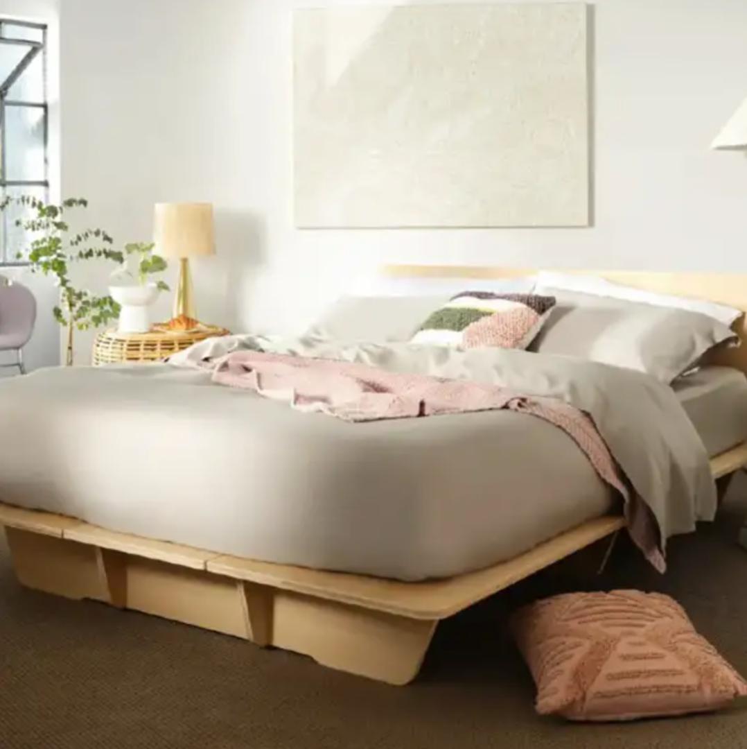 nakko1475 コアラ木製ベッドフレーム　クイーンサイズ