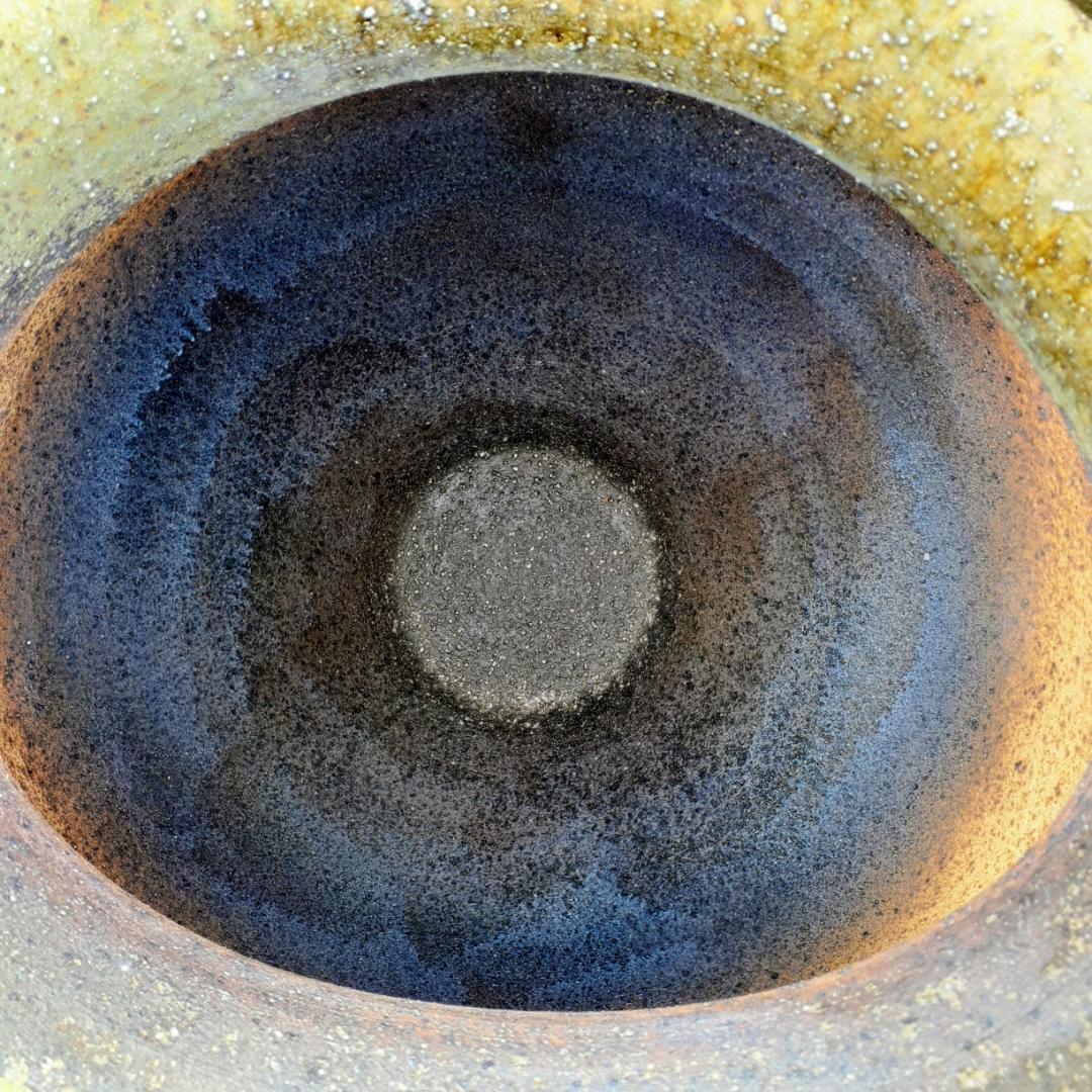 信楽焼　手作り　古陶大壺　花器　傘立て　オブジェ