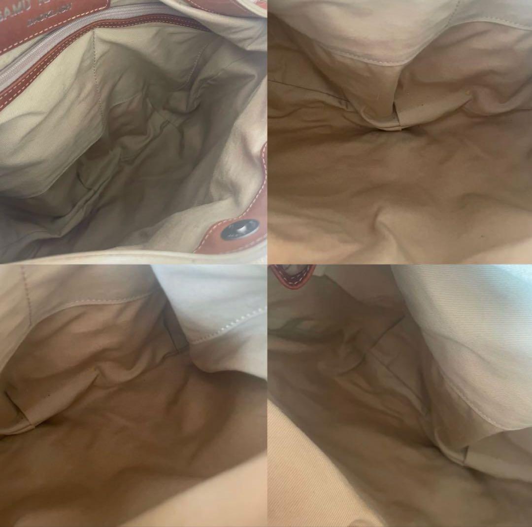 極美品★イサムカタヤマ バックラッシュ ショルダーバッグ バナナ 毛皮 本革