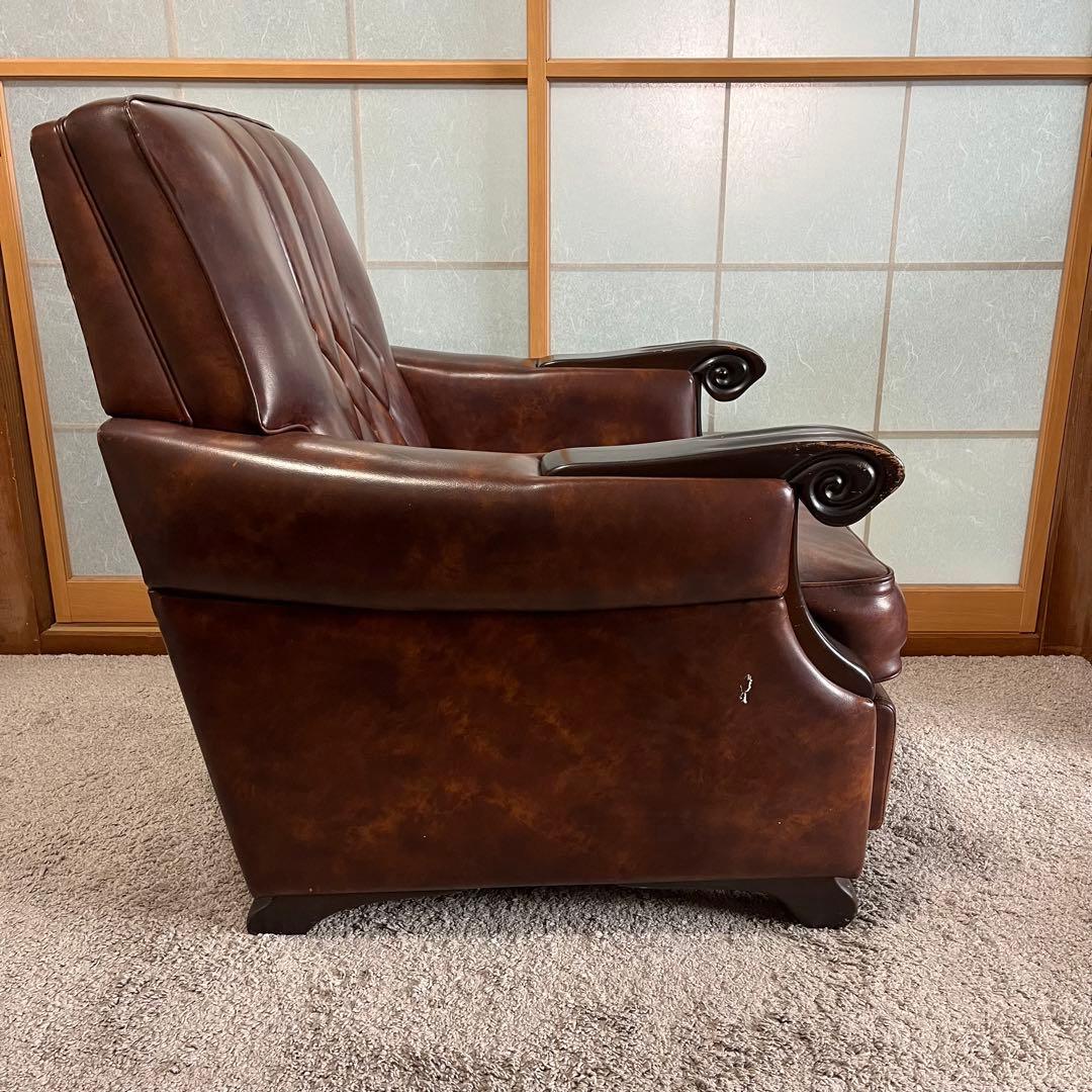 8/31まで！　コメント読んでください　高級　1人掛けソファー　アームレスト付き