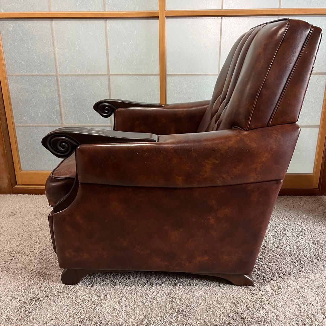 8/31まで！　コメント読んでください　高級　1人掛けソファー　アームレスト付き