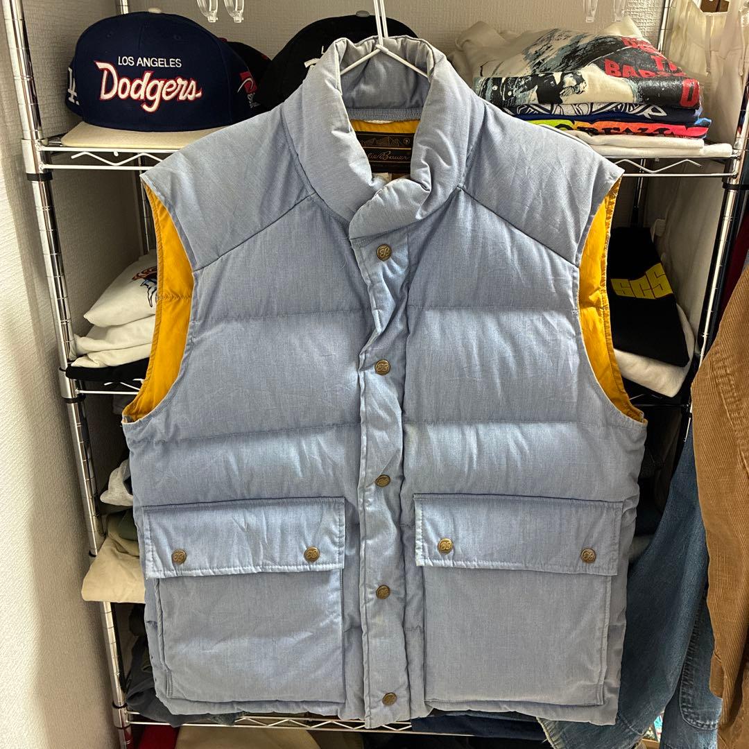 80s Eddie Bauer エディーバウアー ダウンベスト USA