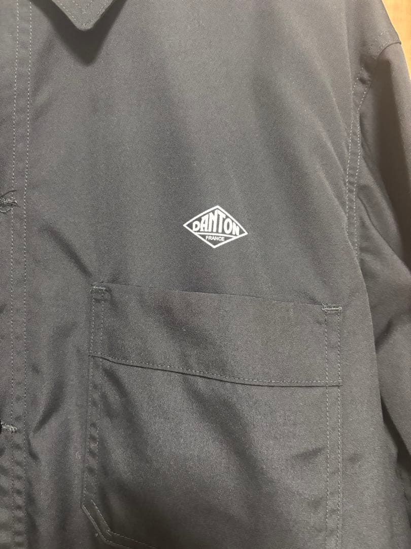 DANTON ダントン BACK LOGO カバーオール コーチジャケット
