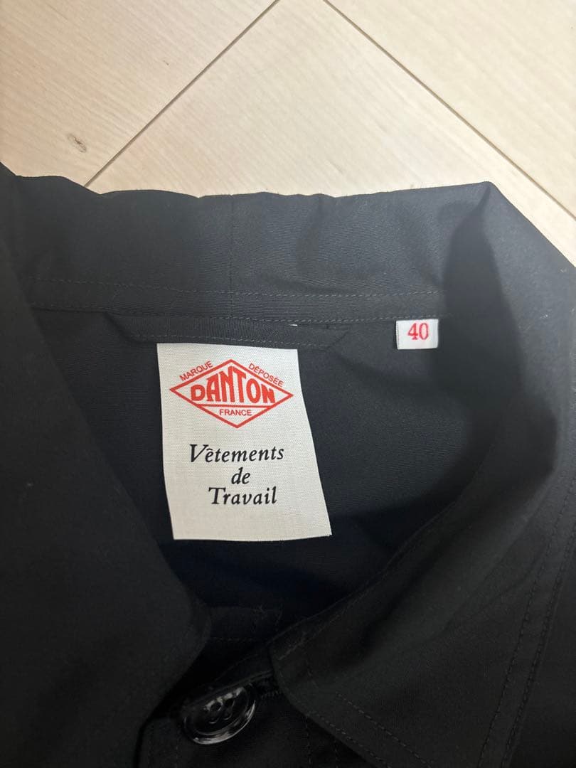 DANTON ダントン BACK LOGO カバーオール コーチジャケット