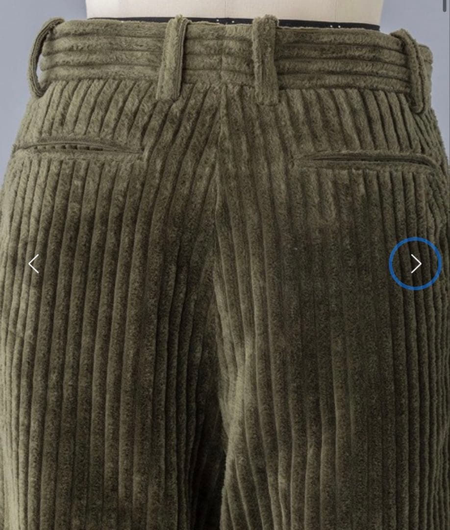 新品未使用✴︎BLAMINK コーデュロイストレートパンツ36