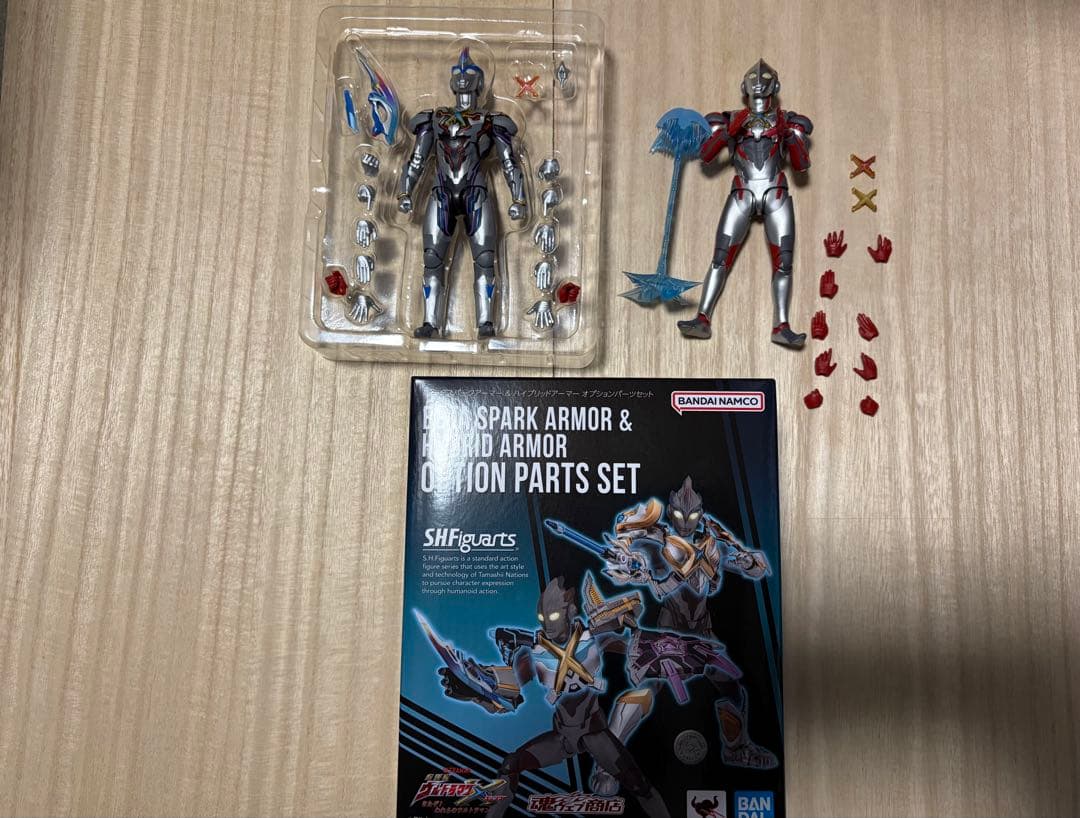 s.h.figuarts ウルトラマンX セット